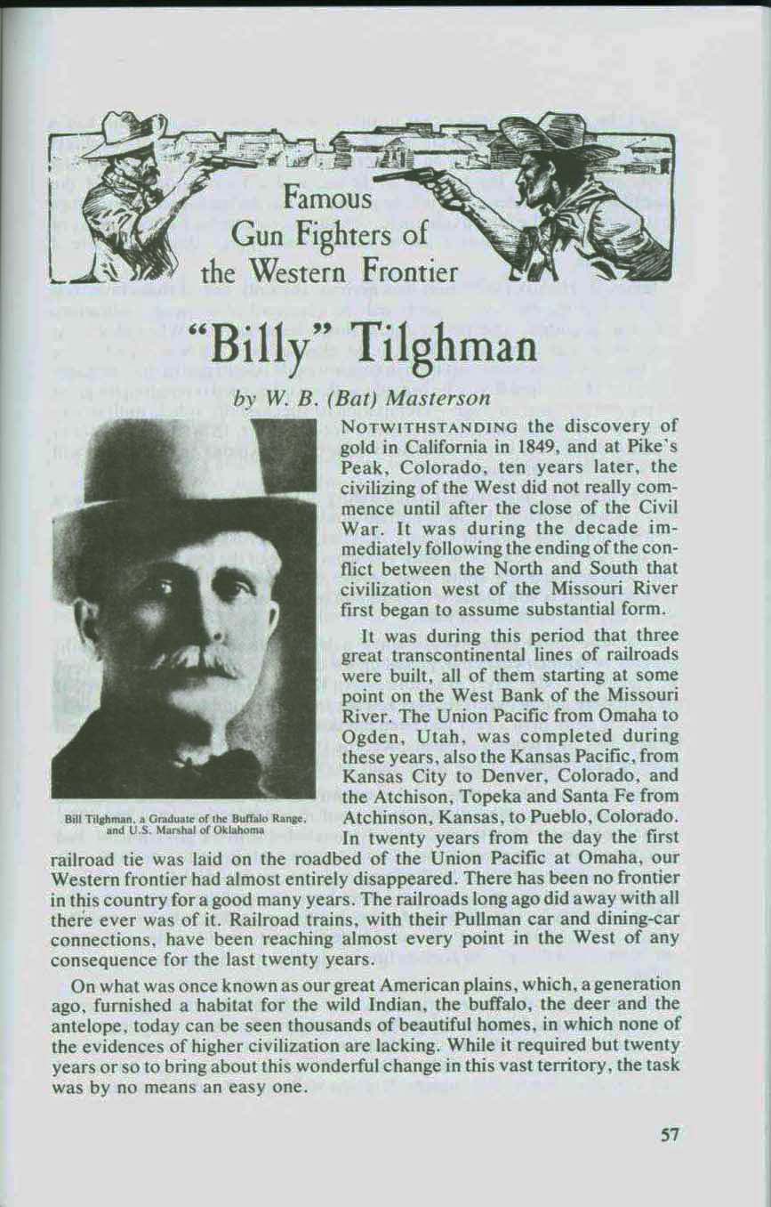Famous Gunfighters of the Western Frontier. vist0087i